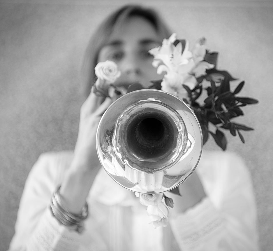 Claire Chejab - trompette, chant guitare